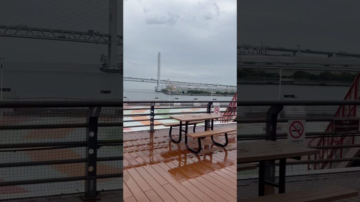 “Strolling Through a Beautiful Kobe Seaside Mall on a Rainy Day | 4K Walk 🌧️”#walking #kobe