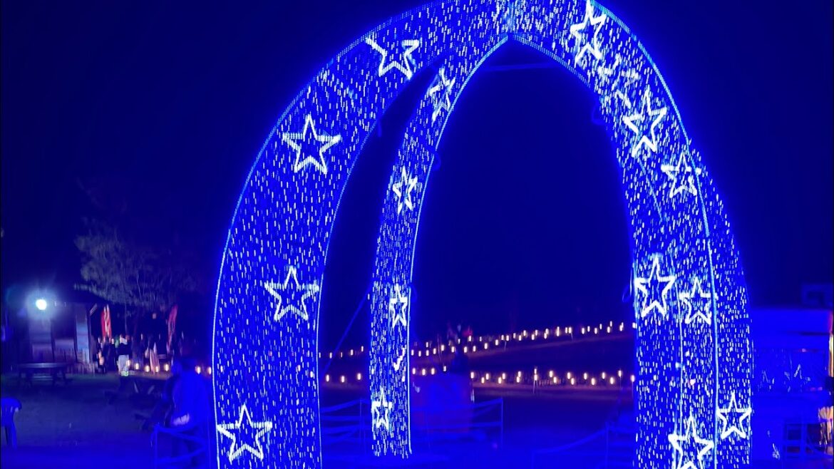 Sendai Yakurai Garden Light festival Japan