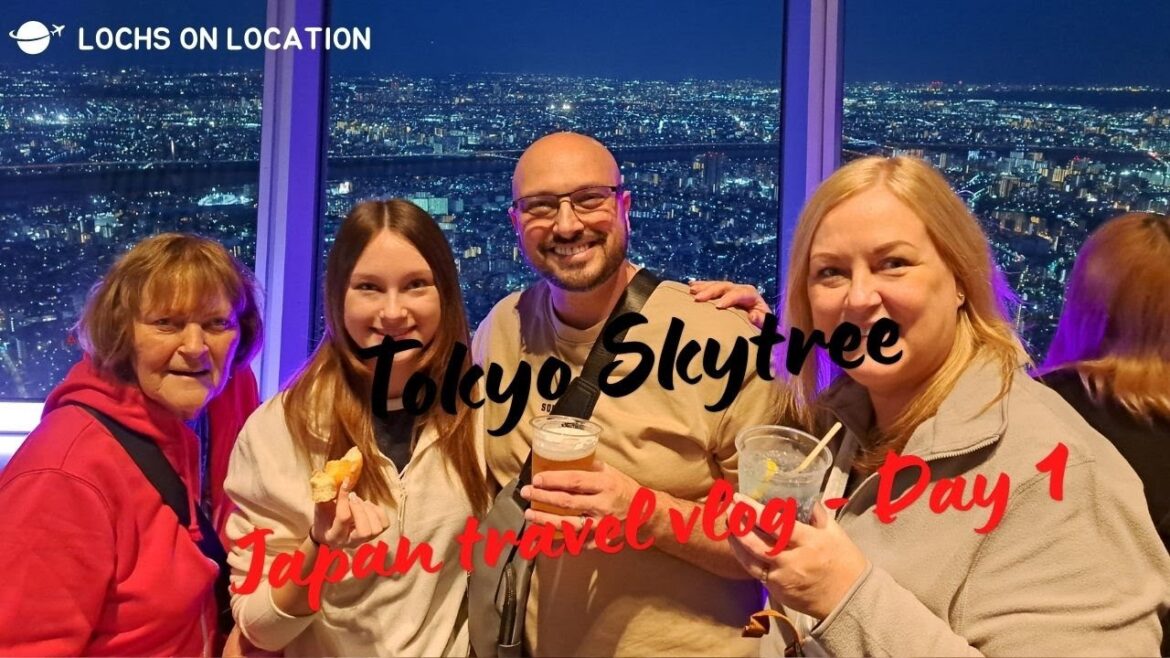 Japan Travels - Breathtaking Views from Tokyo Skytree! Exploring Japan's Tallest Tower