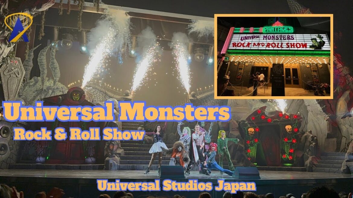 Universal Monsters Rock & Roll with Beetlejuice from Universal Studios Japan Universal Monsters Rock & Roll with Beetlejuice from Universal Studios Japan