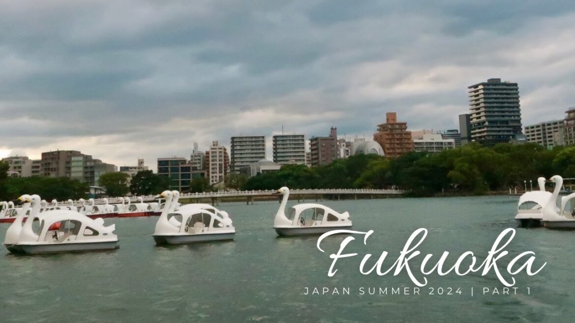 Travel Vlog | Fukuoka Summer 2024 Part 1 | Hakata, Canal City, Odori Park