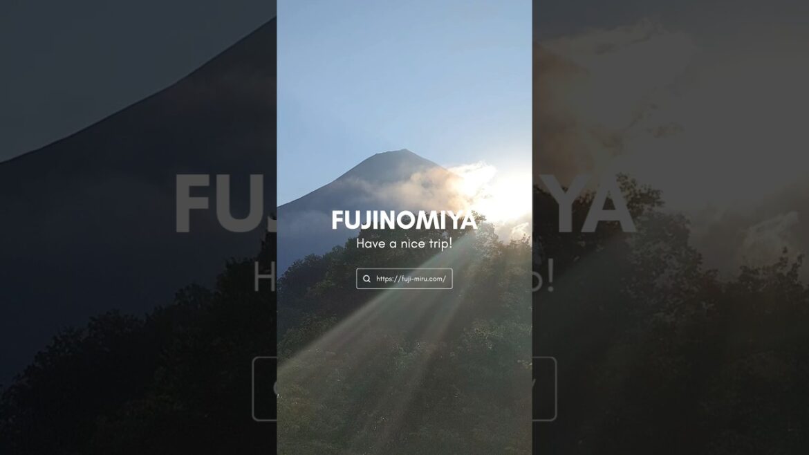 Fujinomiya City is a place rich in history and nature.#shorts #japantravel #shizuoka #fujinomiya Fujinomiya City is a place rich in history and nature.#shorts #japantravel #shizuoka #fujinomiya