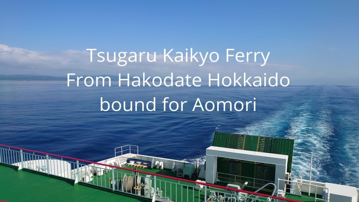 2024 Summer Vacation I took the ferry from Hokkaido to Aomori