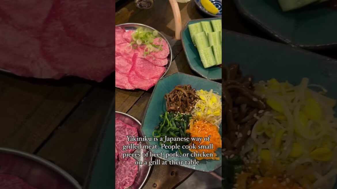 Discover the Art of Yakiniku: Japan’s Grilled Meat Experience! #shorts Discover the Art of Yakiniku: Japan’s Grilled Meat Experience! #shorts