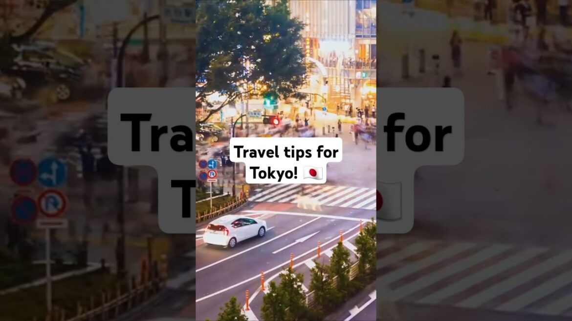 Visiting Tokyo? Check these tips! #shorts #travel #tokyo