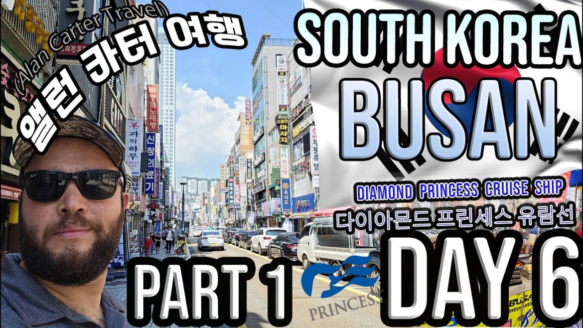 Diamond Princess in Busan, South Korea – Part 1 – Diamond Princess Cruise – Day 6 Diamond Princess in Busan, South Korea - Part 1 - Diamond Princess Cruise - Day 6