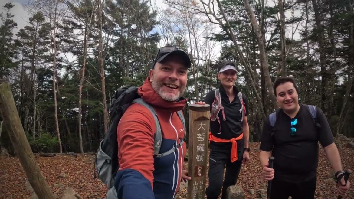 Daibosatsurei hike - Japan