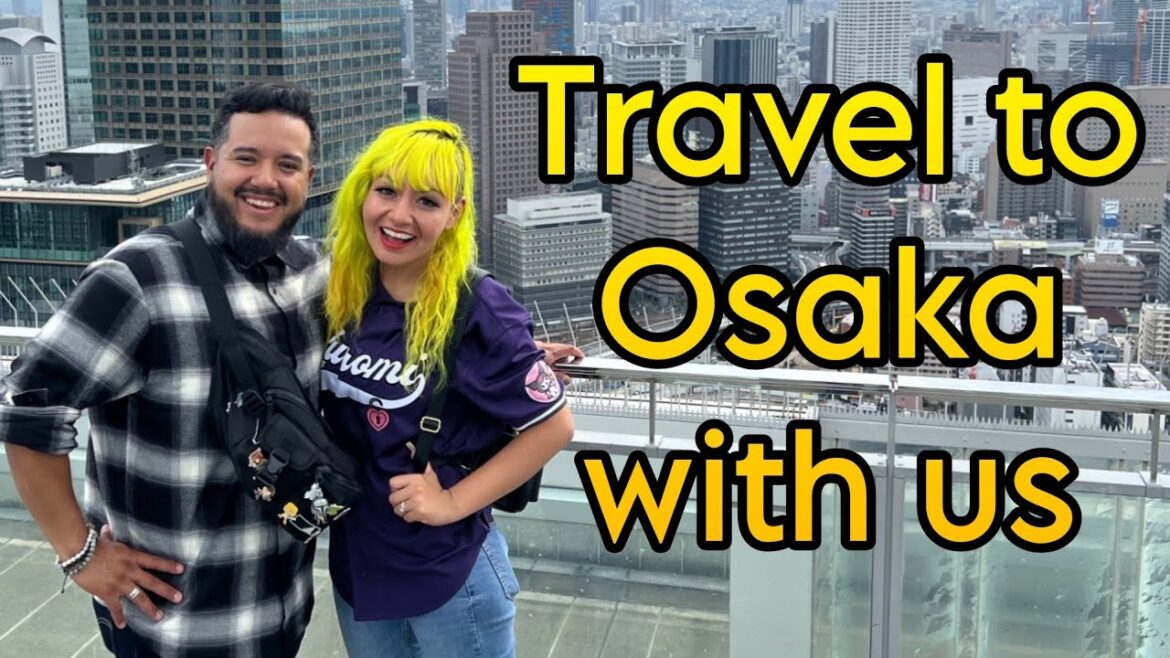 Visiting the Running Man, America Village , Street Food & more! Osaka, Japan