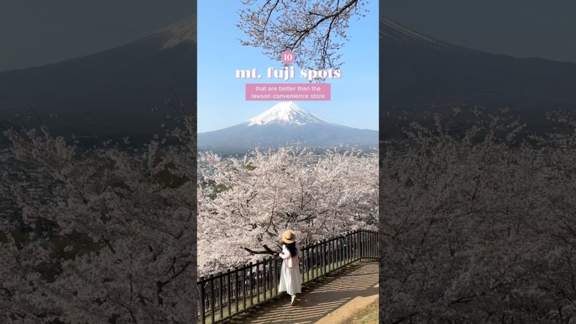 Lawson's overrated. Go to these Mt. Fuji spots instead! #mtfuji #japan #japantravel