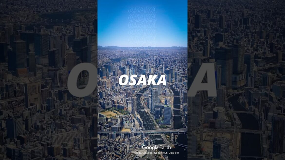 Aerial View of Osaka 大阪 : Discover Japan’s Beauty from Above #shorts Aerial View of Osaka 大阪 : Discover Japan's Beauty from Above #shorts