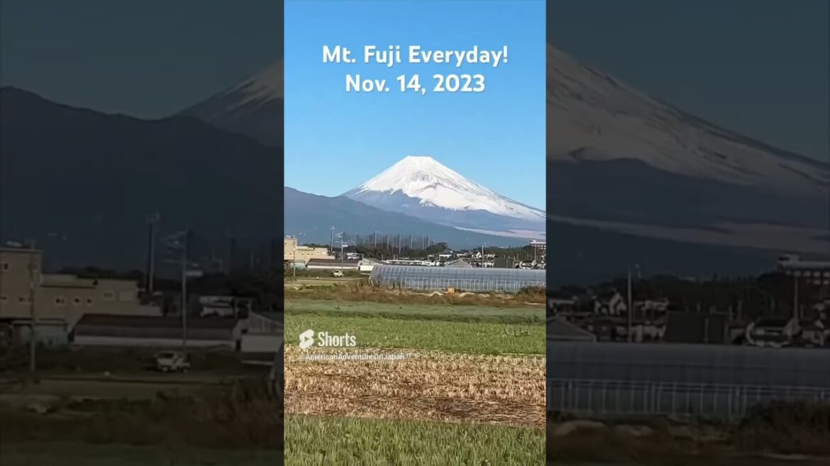 Fuji in… WAIT? What? Is this normal?