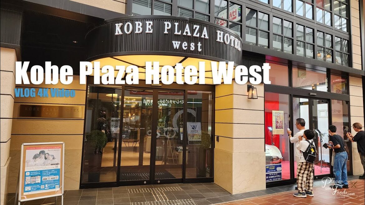 Kobe Plaza Hotel West Japan VLOG 4K Video Kobe Plaza Hotel West Japan VLOG 4K Video