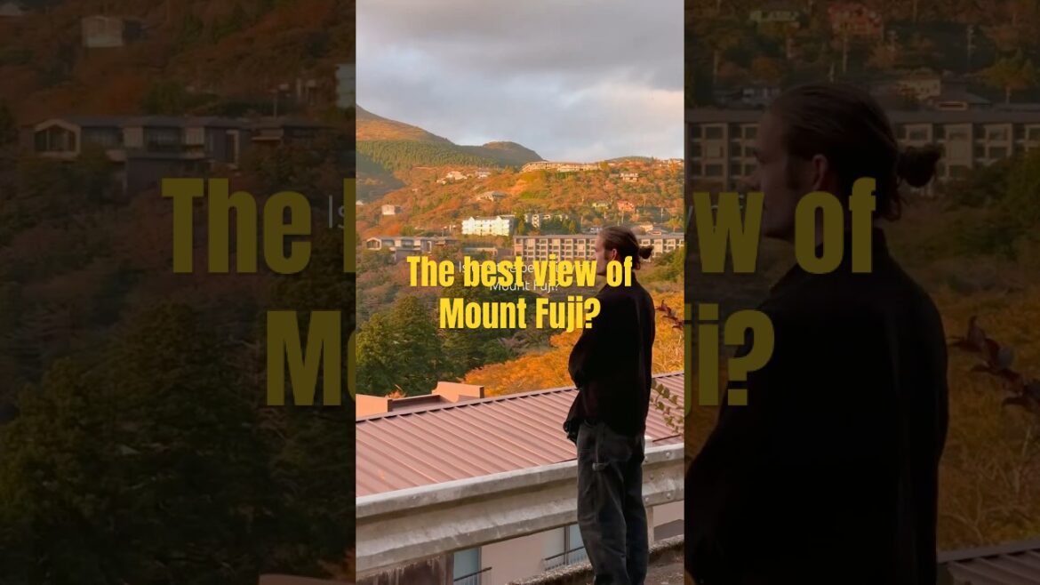 Is this the best view of mt. Fuji??