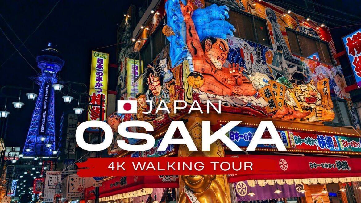 Osaka Japan 🇯🇵 Night Walking Tour 4K | Dotonbori, Namba & Shinsekai 大阪 Osaka Japan 🇯🇵 Night Walking Tour 4K | Dotonbori, Namba & Shinsekai 大阪