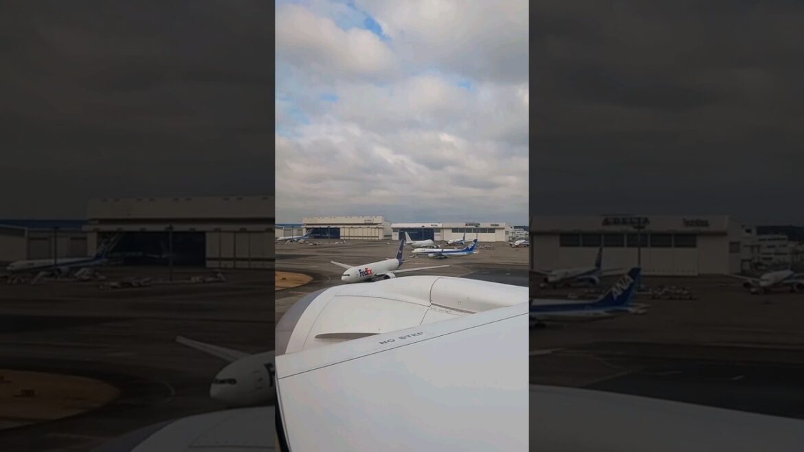 Arrival at Narita Airport, Tokyo, Japan - A Returning Trip to Home Country