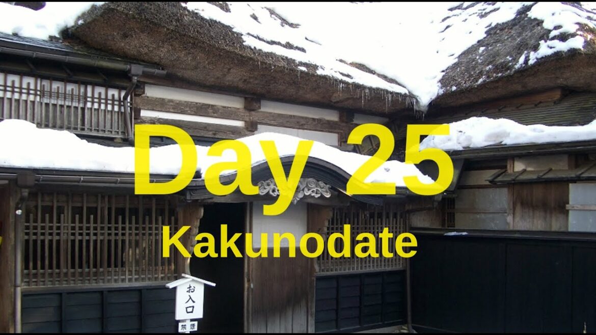 December 26, 2007 Day 25: Kakunodate