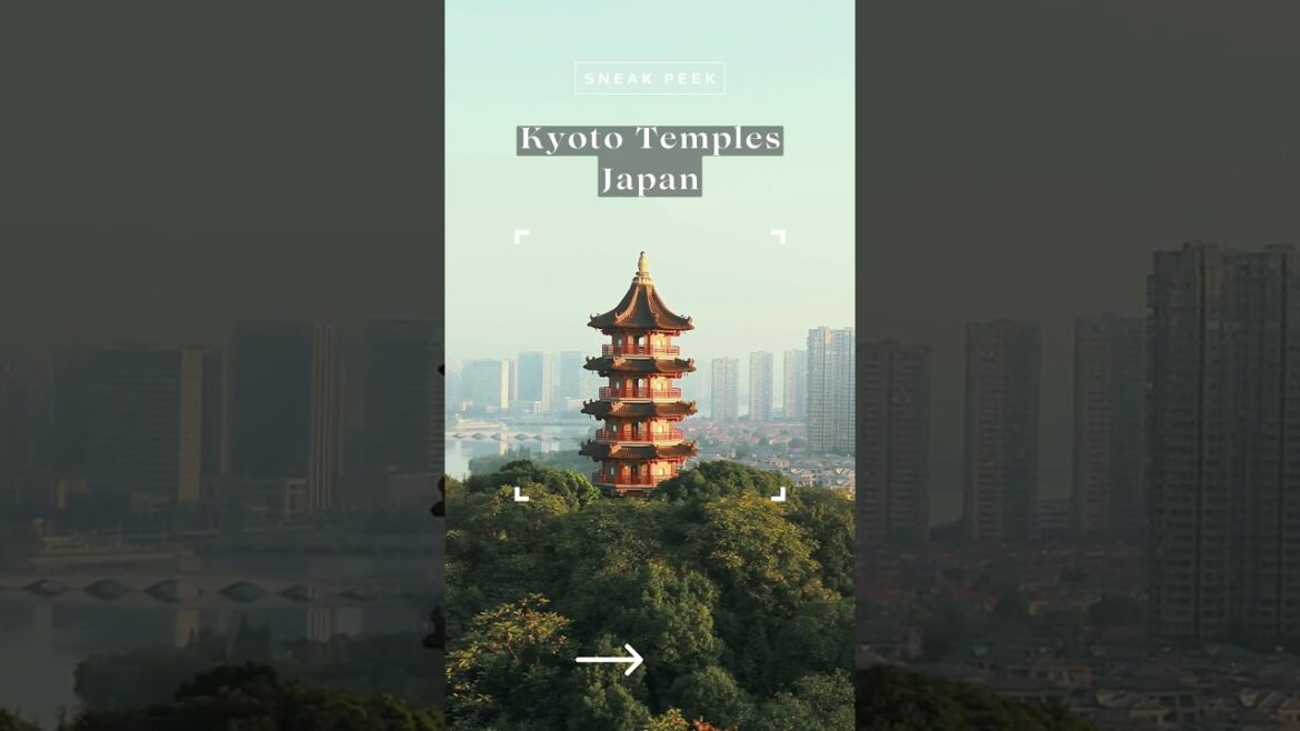 "Kyoto Temples: A Glimpse into Japan’s Spiritual Heritage | Must-Visit in Japan!" #kyoto #japan