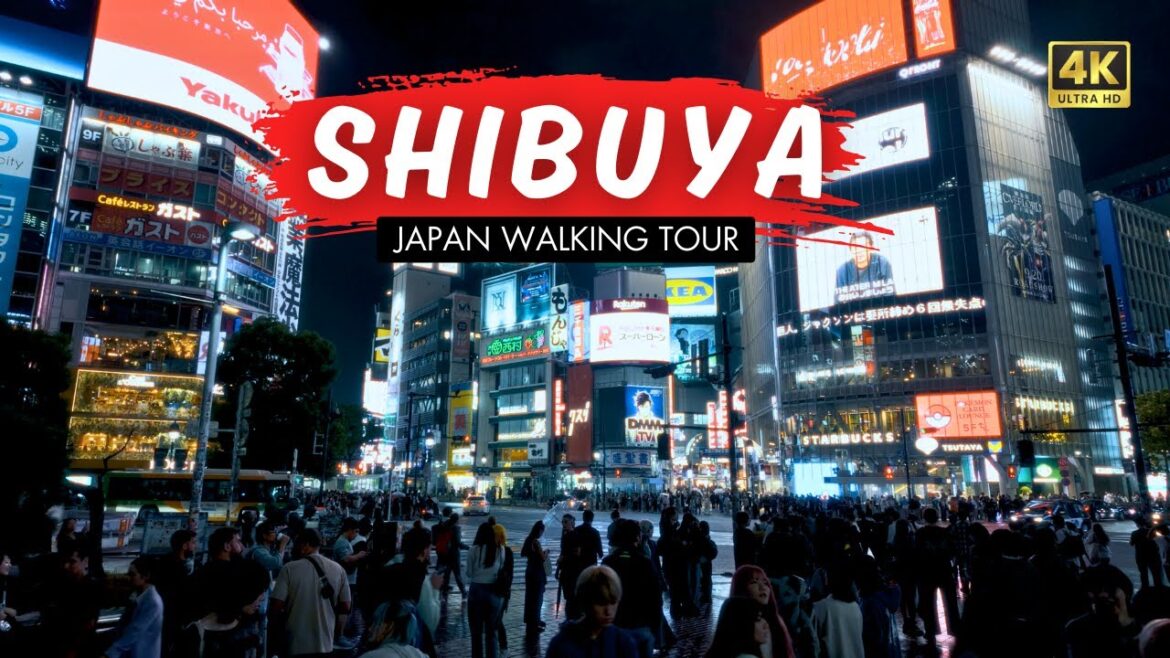 Shibuya Crossing Night Walk | 4K Tokyo Walking Tour Shibuya Crossing Night Walk | 4K Tokyo Walking Tour