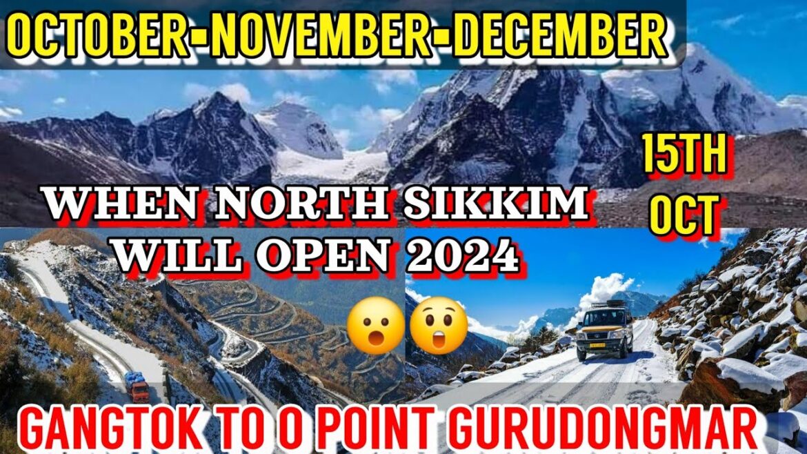 North Sikkim Tour 2024|Gangtok To Zero Point|Sikkim Tour 2024|Sikkim Weather Update 2024