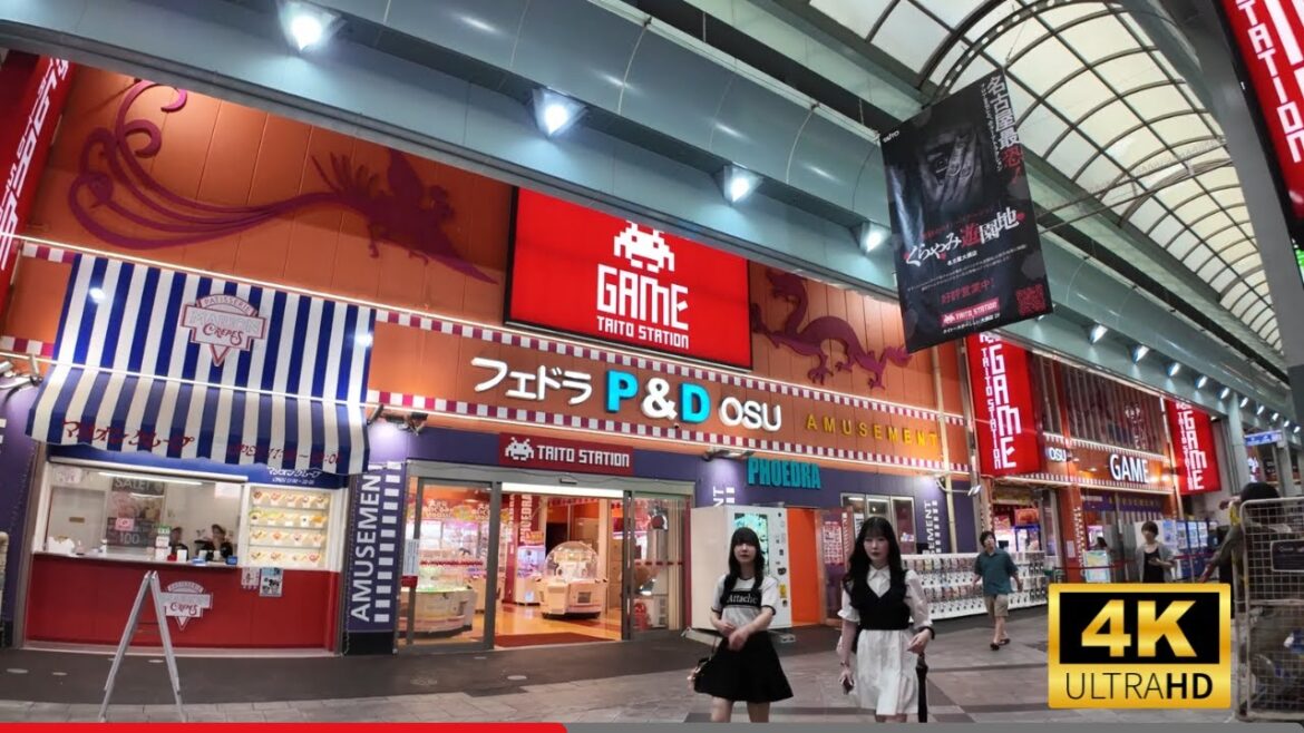 4k Japan: Taito Game Station Walking Tour – Nagoya Osu Kannon 4k Japan: Taito Game Station Walking Tour - Nagoya Osu Kannon