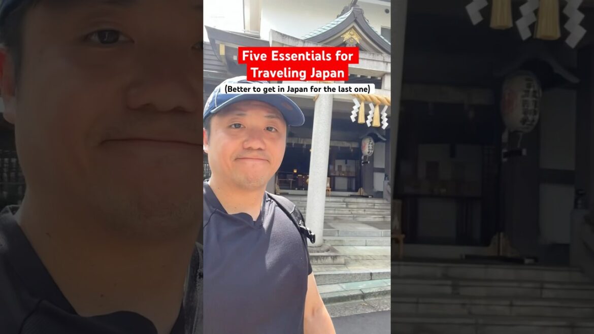 Essentials For Traveling to Japan ✌🏻 #Shorts