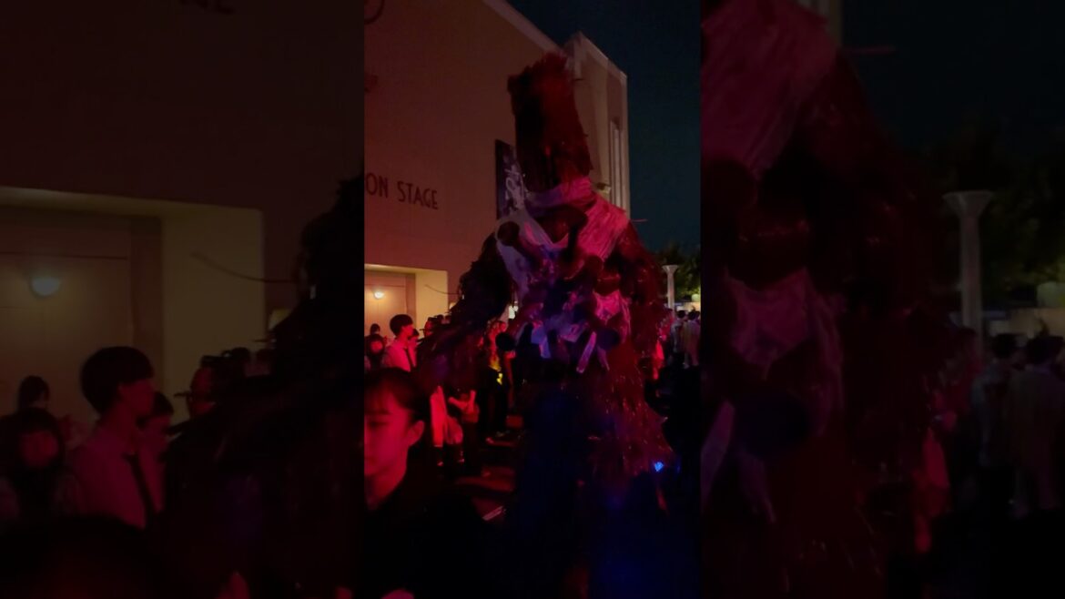 Universal Studios Japan Halloween Horror Night Big Monster #shorts