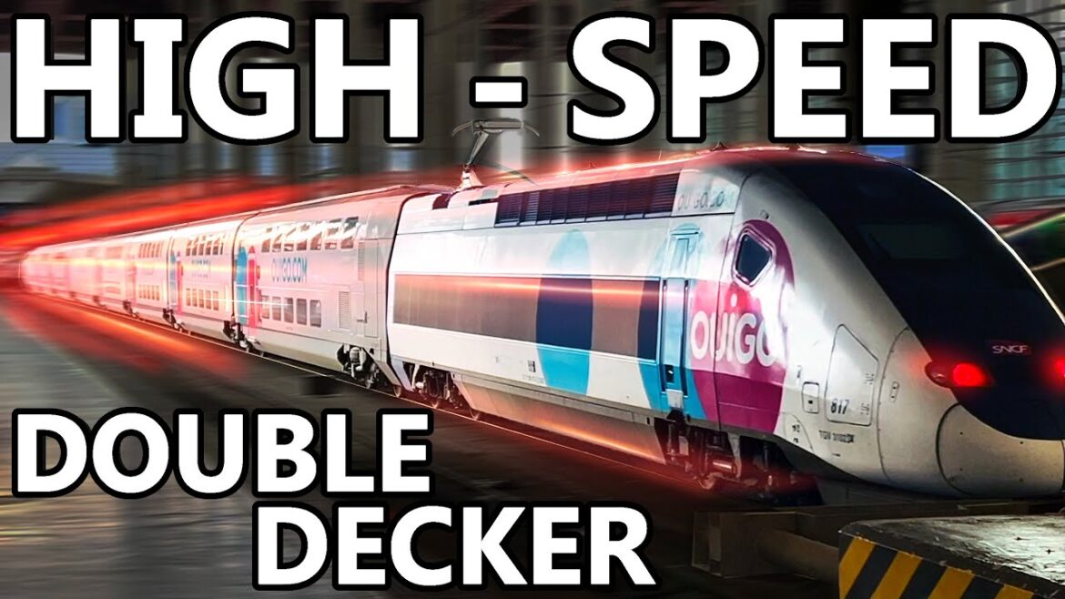 Riding the DOUBLE-DECKER Bullet Train! | TGV Duplex in Spain by Ouigo | Madrid –  Zaragoza Riding the DOUBLE-DECKER Bullet Train! | TGV Duplex in Spain by Ouigo | Madrid -  Zaragoza