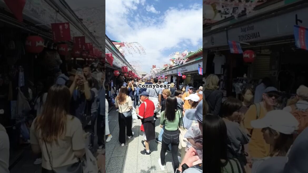Namikase dori street-Asakusa, this will forever be remembered in my memories|| #trip #food #life
