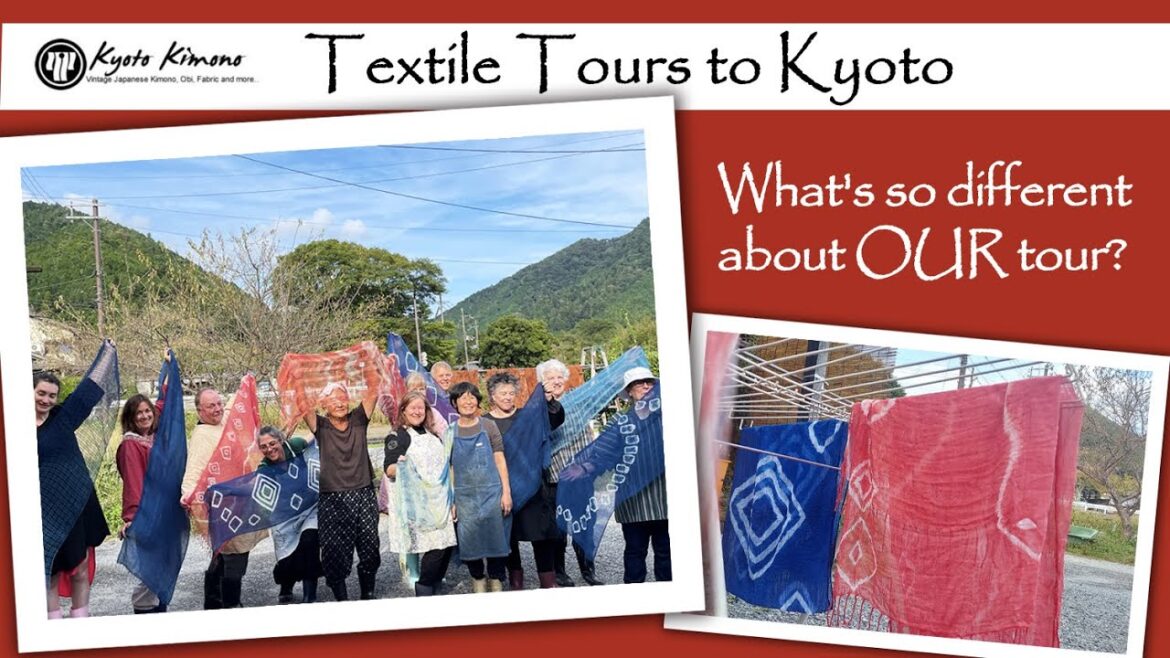 Kyoto Kimono Textile Tour to Kyoto