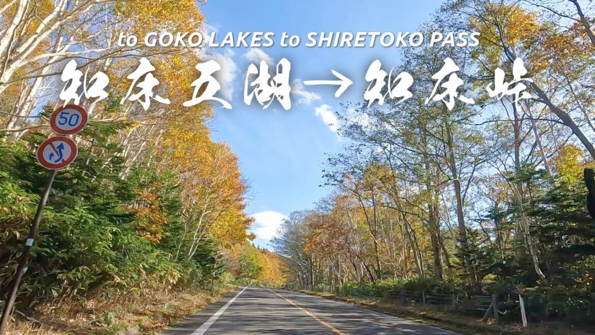 Japan Hokkaido Travel | Driving to Shiretoko Pass from Goko Lake, Beautiful End of Autumn Japan Hokkaido Travel | Driving to Shiretoko Pass from Goko Lake, Beautiful End of Autumn