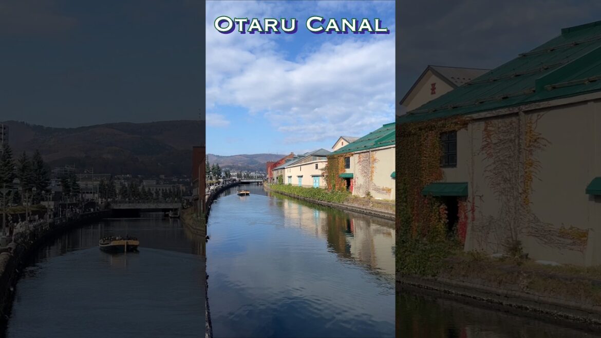 일본 홋카이도 오타루 운하 | Japan Hokkaido Otaru Canal | おたるうんが