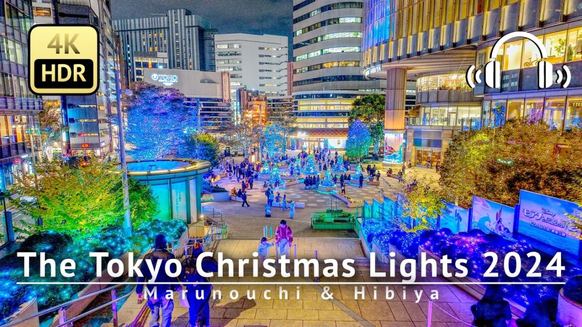 The Tokyo Christmas Lights 2024 [4K/HDR/Binaural]