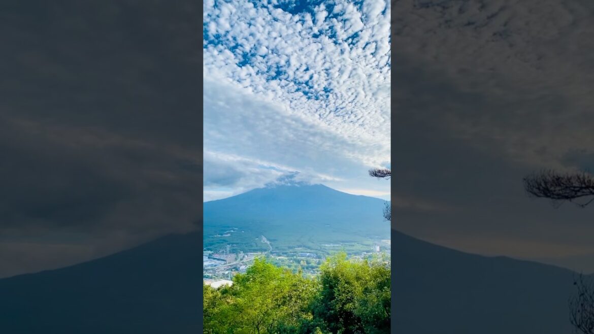 GLIMPSE OF MT. FUJI #mtfuji #tokyo #japan #travel #vacation #volcano #viralshorts #viralvideo #yolo