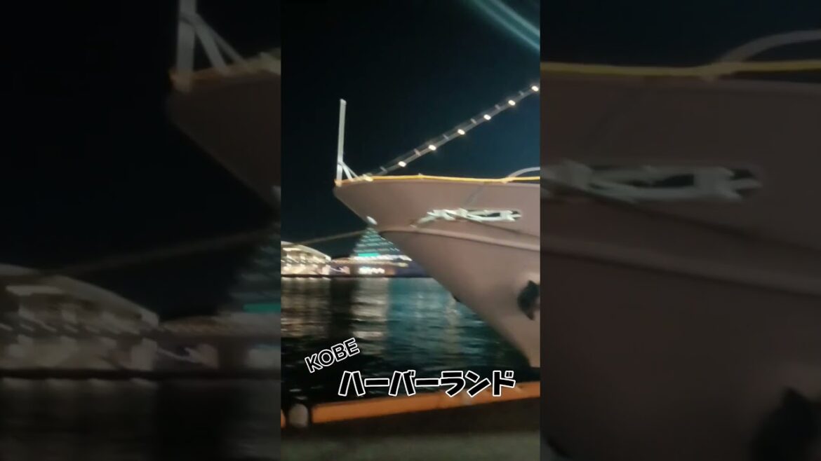 【 神戸 】ハーバーランドでの夜景