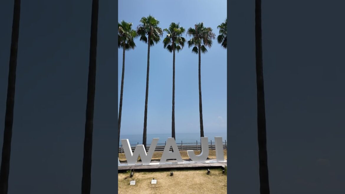 Awaji Island, summer in Japan 2024