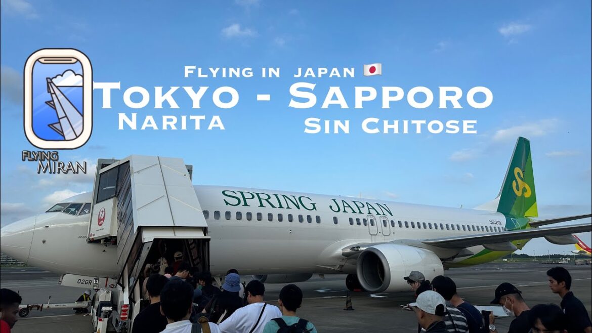 Flying Spring Japan | Tokyo ( Narita  ) - New Chitose ( Sapporo / Hokkaido) | 737