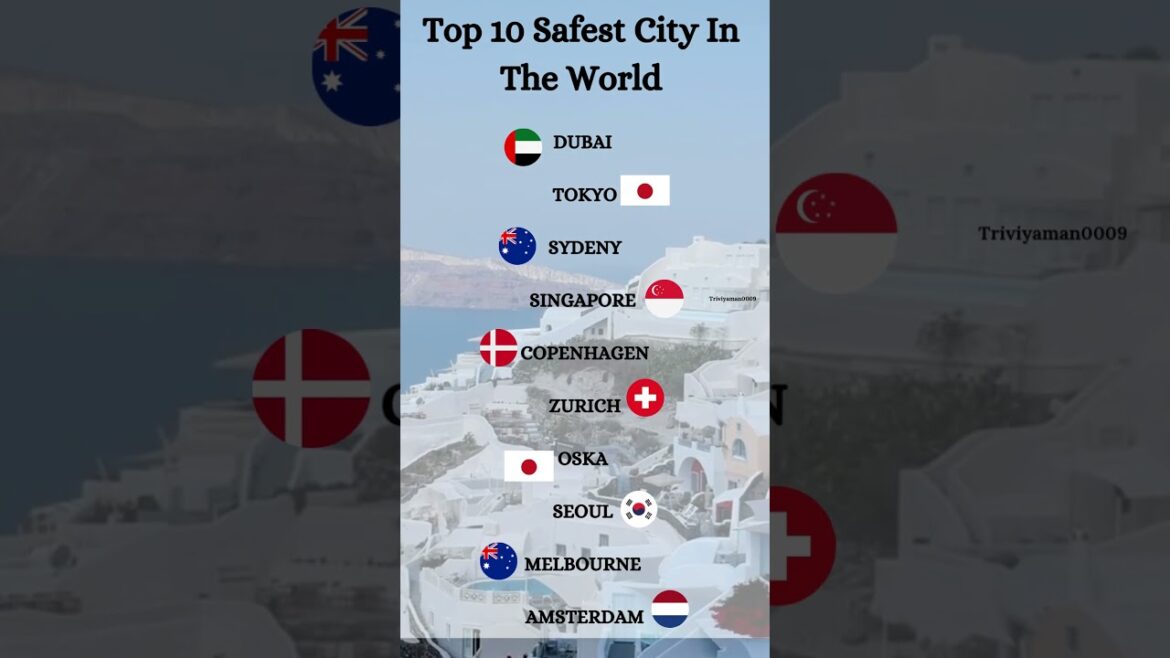 Top 10 Safest City In The World #safestcity #safestcountry #safestcountries Top 10 Safest City In The World #safestcity #safestcountry #safestcountries