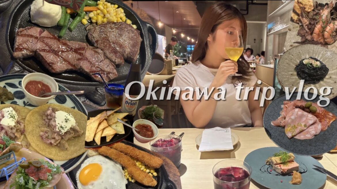 【沖縄旅行vlog】国際通りで沖縄グルメハシゴ旅🌺88ステーキ/タコス/イタリアンオススメのお店Okinawa trip 오키나와 여행Kokusai Street 국제 거리