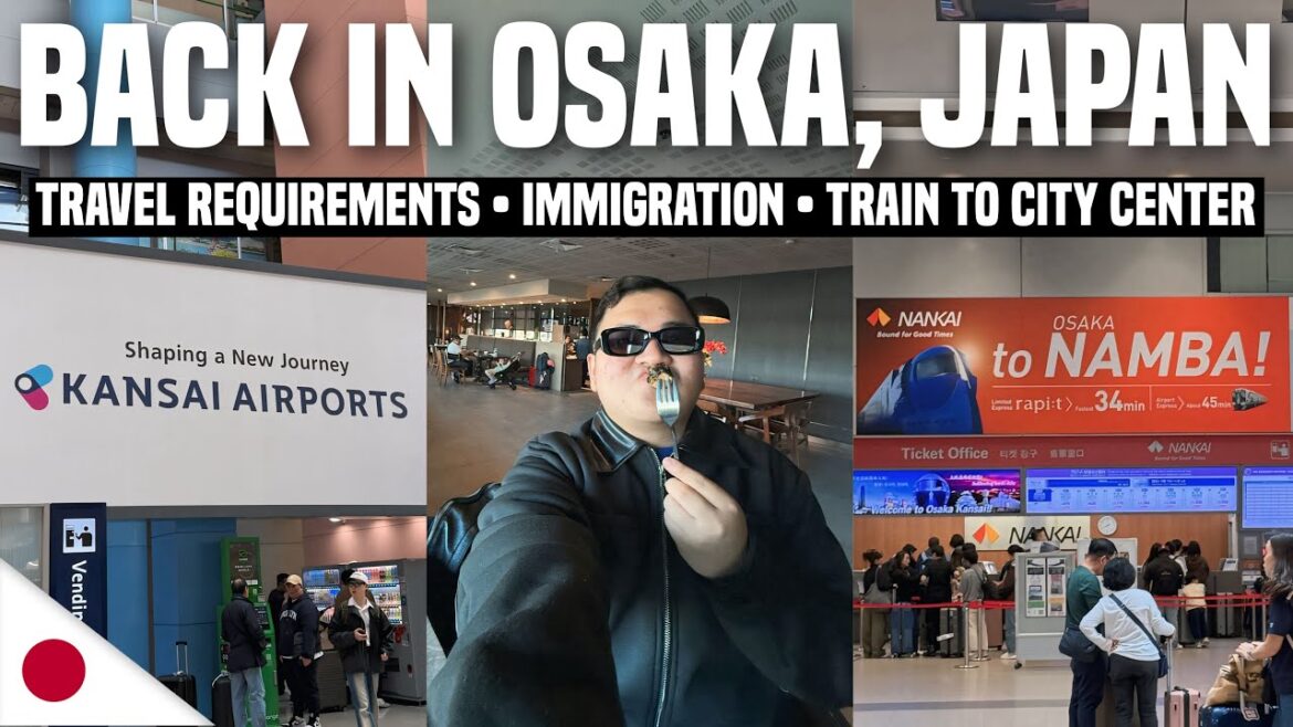 BACK in OSAKA, JAPAN: Travel Requirements, Immigration & Train to City Center | Ivan de Guzman BACK in OSAKA, JAPAN: Travel Requirements, Immigration & Train to City Center | Ivan de Guzman