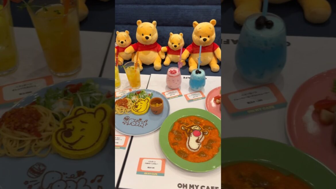 "Winnie the Pooh" OH MY CAFE opens for a limited time!!