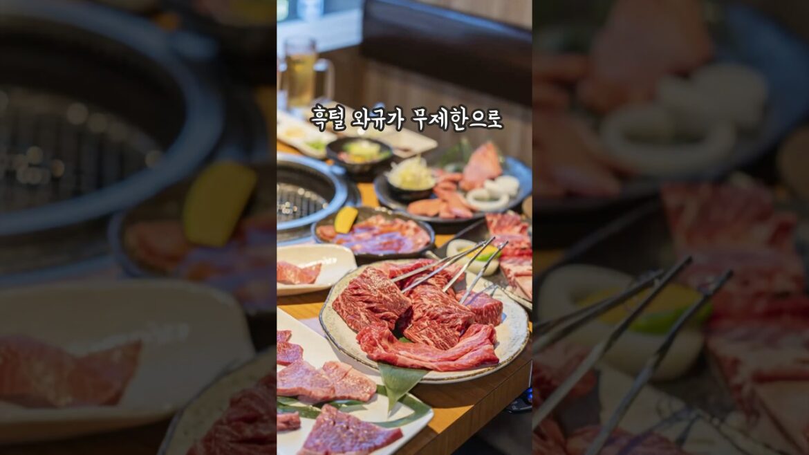 오사카 여행 흑털와규 무한리필 퀄리티 이게맞아? 오사카 여행 흑털와규 무한리필 퀄리티 이게맞아?