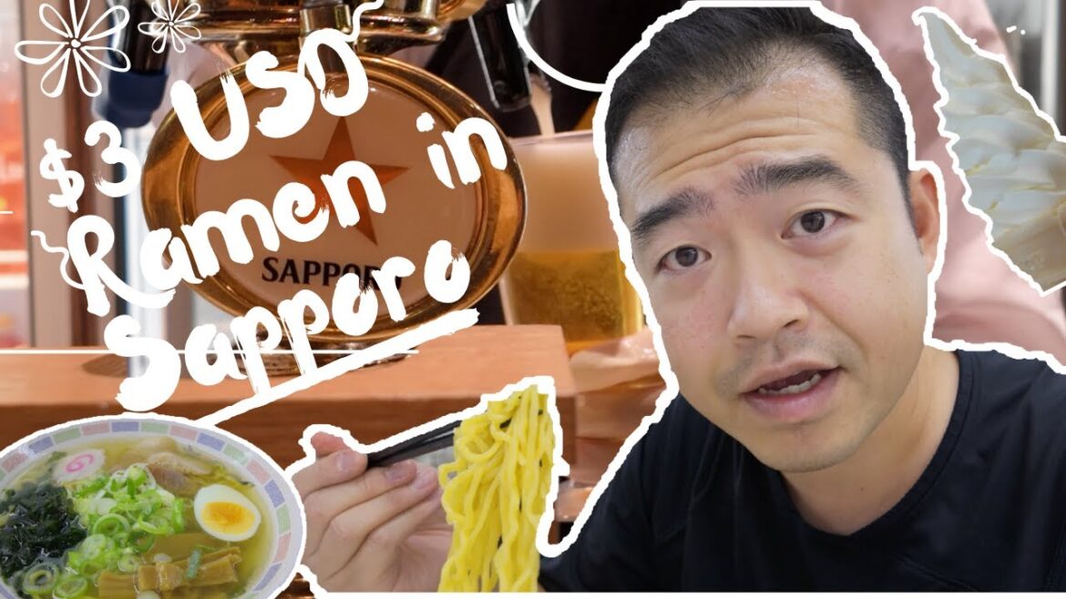 $3 USD Ramen In Sapporo | Sapporo Beer Museum | Food at Sapporo JR Station $3 USD Ramen In Sapporo | Sapporo Beer Museum | Food at Sapporo JR Station