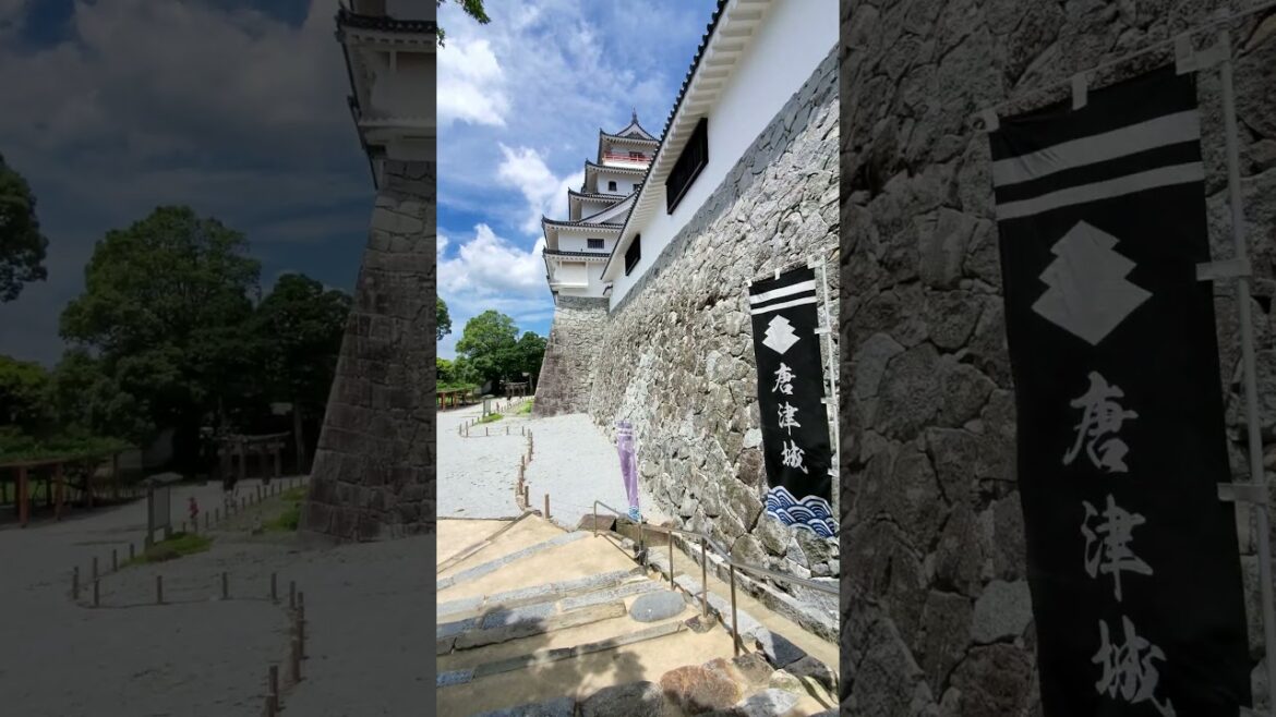 Karatsu Castle in Japan 日本の歴史　唐津城 #日本の城#japan#castle#trip