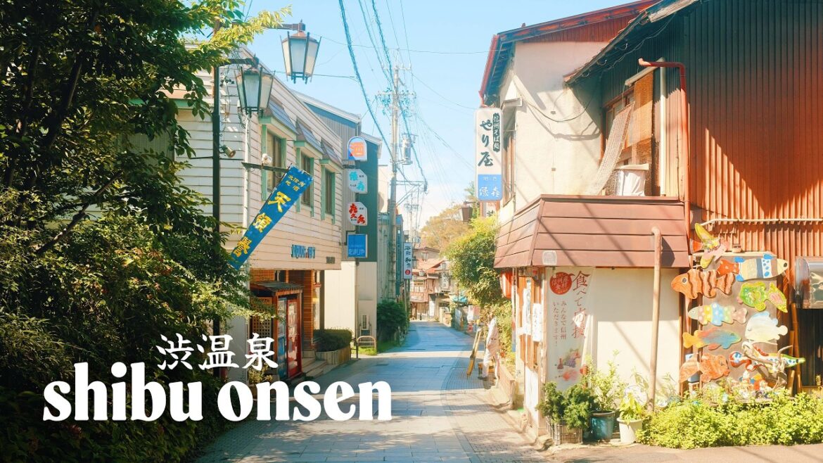 Shibu Onsen, Japan 🇯🇵 The Most Charming Hot Spring Town