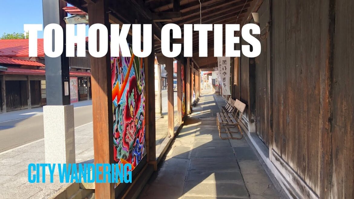 Japan Cities in Tohoku Area - Aomori, Hirosaki, Kuroishi, Akita, Daisen, and Kakunodate 日本东北部城市 （1）