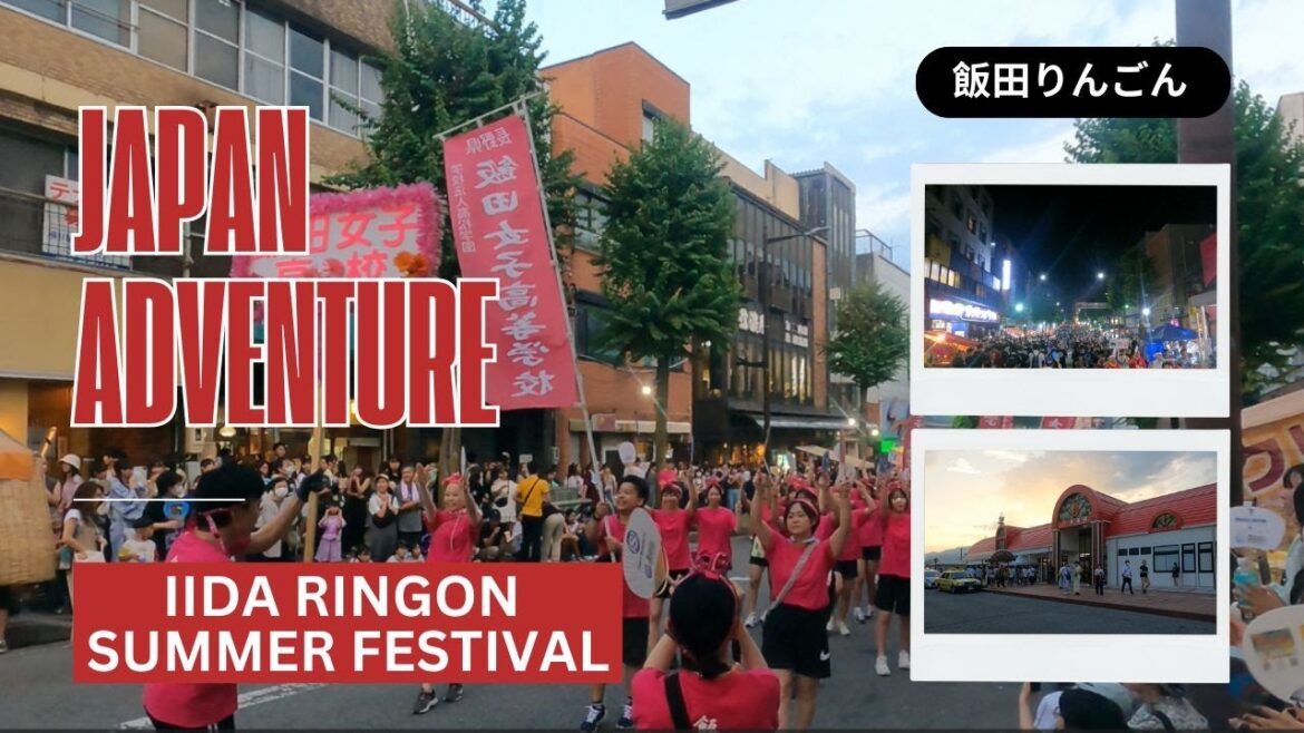 I Tried the IIDA RINGON Festival - Japan's Epic Apple Celebration | 飯田りんごん祭り