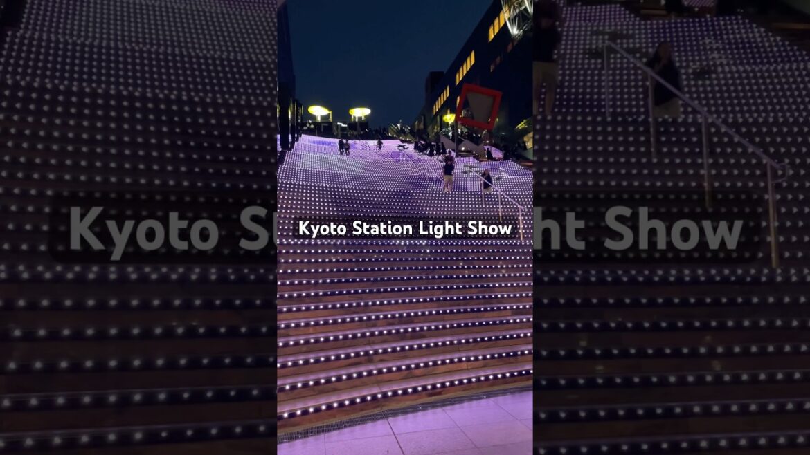 Free Light Shows at Kyoto Train Station – A Must-See in Japan #japan #travel #explorekyoto Free Light Shows at Kyoto Train Station – A Must-See in Japan #japan #travel #explorekyoto