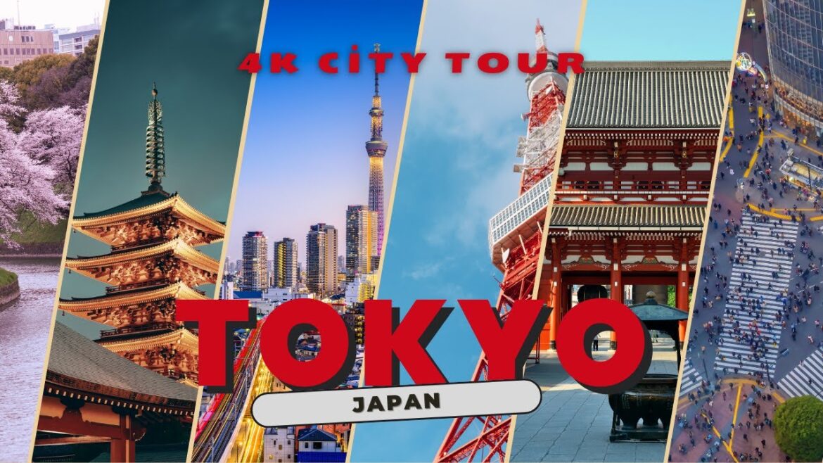 TOKYO, JAPAN - 4K CITY TOUR - DISCOVER TOKYO FROM BEAUTIFUL ANGLES #tokyo #japan #tokyocity