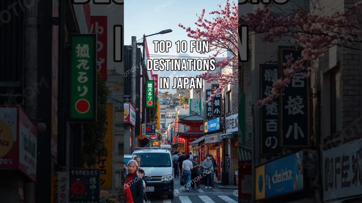 Top 10 Places to Visit in Japan.