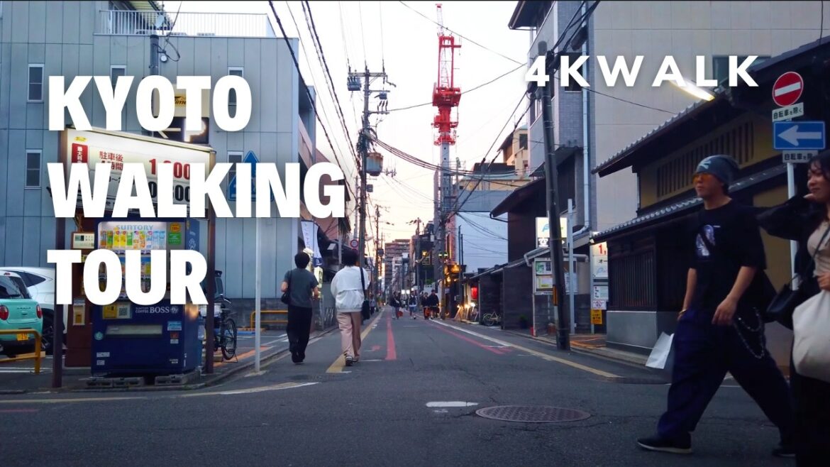 Kyoto 4K Walking Tour | The Best Way to Experience Japan 🌸